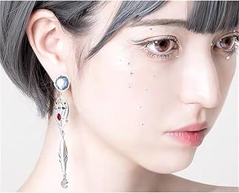 Amazon.co.jp: EVA風 イヤリング 新世紀エヴァンゲリオン グッズ